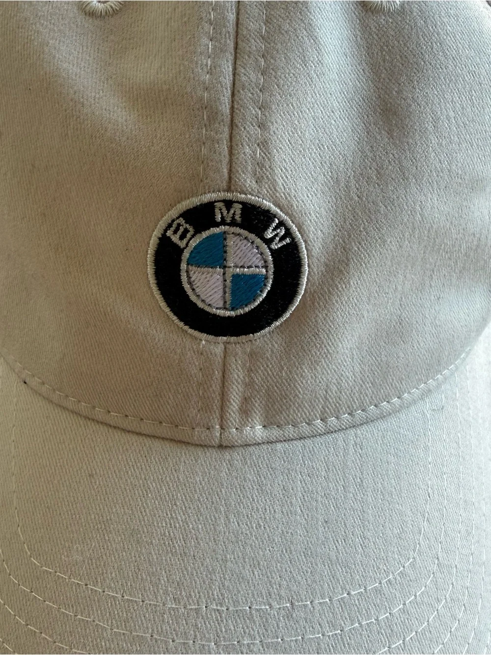BMW cream baseball